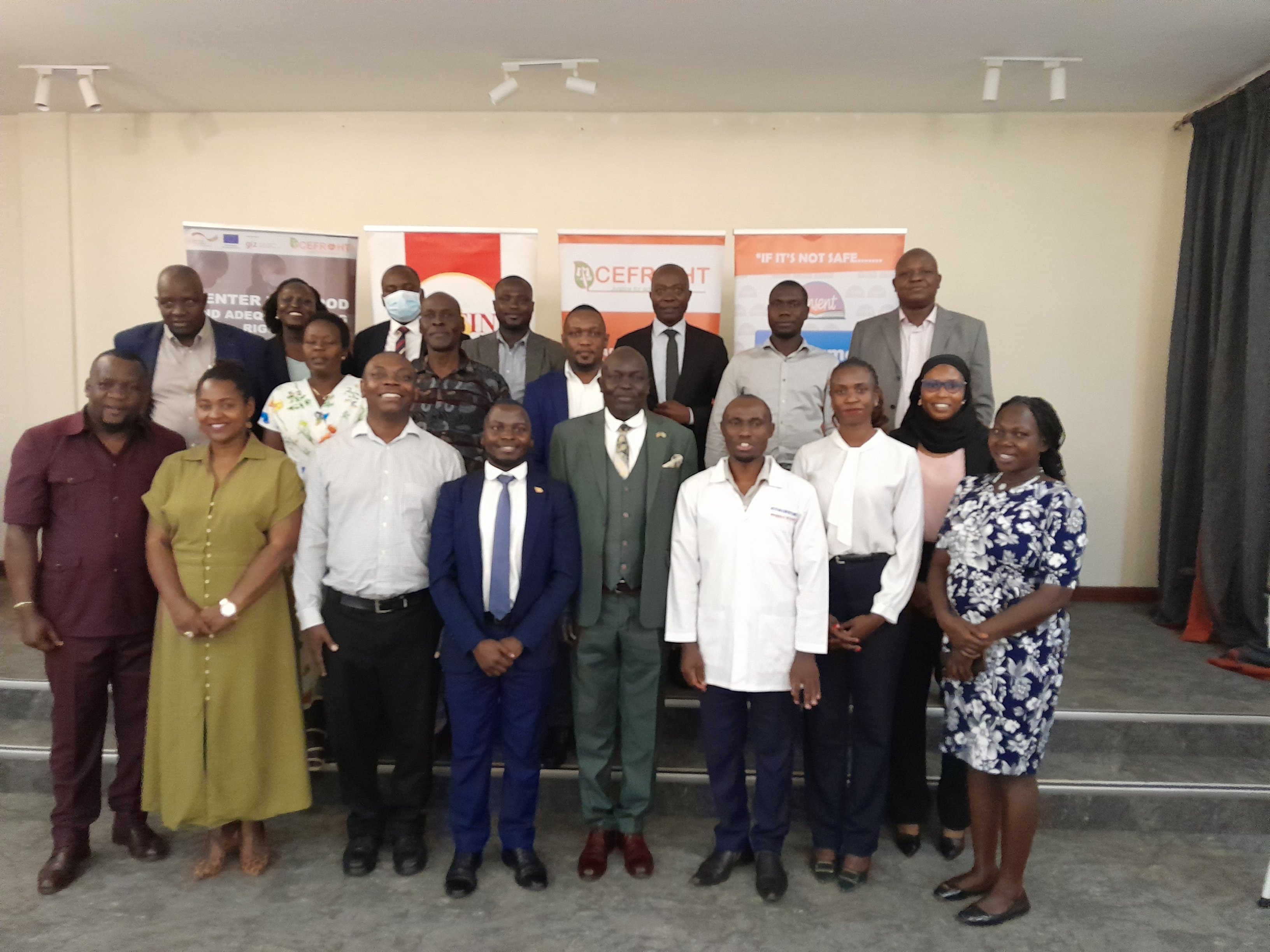 Photo Moment after the Food and Nutrition Landscape in Uganda Multi-stakeholder Policy Dialogue