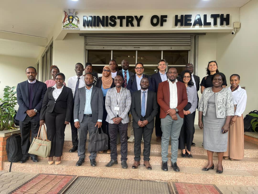 A group photo with the UNCC members and the GHAI team on 28th August.